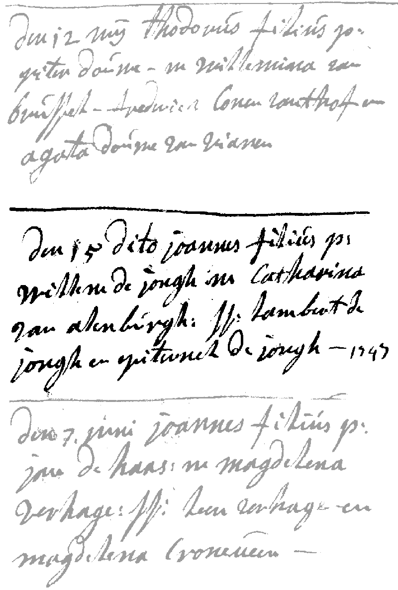 17470515 DTB dp RK-N'dorp Joannes zv W d Jong - C v Alenburgh 